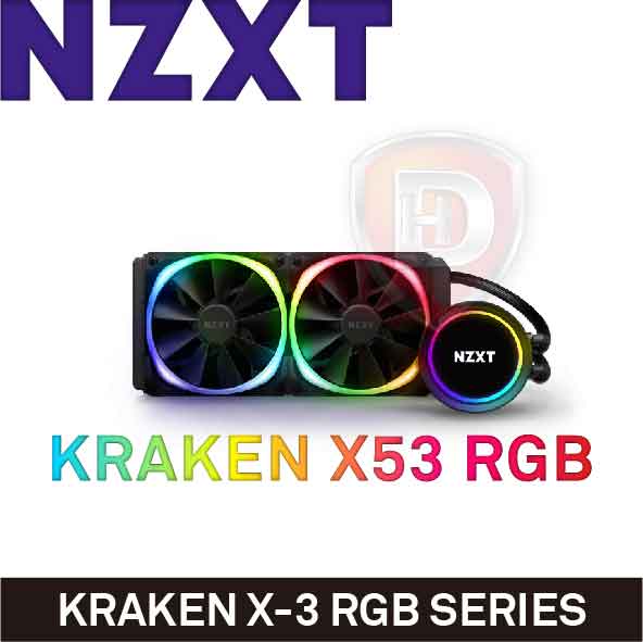 霐道電腦-【HD數位3C】 - RL-KRX53-RGB NZXT Kraken X53 RGB 24cm